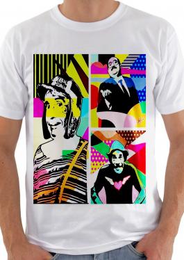 Camiseta em Poliéster 100% Poliester Personalizado  Sublimação  S201