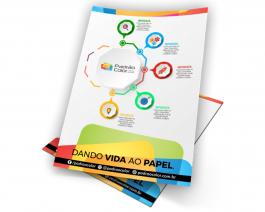 Impressões de Apostilas Colorida Papel Offset 75g 21x29    A256